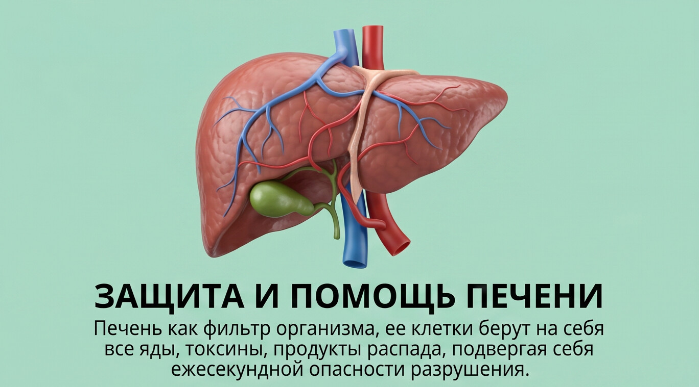 Защита и помощь печени